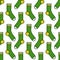 Doodle socks design backdrop. Footwear funny objects illustration. seamless doodle pattern