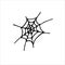 Doodle spider web element