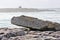Doolin`s Bay, the Burren and a small island