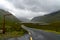 The Doolough Valley stop on the Wild Atlantic Way scenic drive in western Ireland