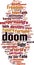Doom word cloud