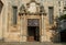 Door of the ancient cathedral of Aveiro.