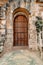 Door in the Ancient Roman amphitheater in El Jem