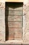 Door ancient view particular old disused art history culture italy