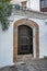 Door of andalucian house