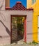 Door - art stripes Otrobanda Curacao Views