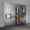 Door in banking vault