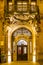The door in a baroque style in Wupperta-Barmen