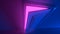 Door in a bright pink vivid neon room opens and fills the space with bright colorful light. Fills the dark space. 3D render openin