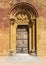 Door of Church Montceaux-l Etoile