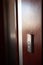 Door and elevator buttons, up and down