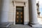 Door entrance to the Cuban Capitol. Havana