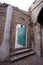 Door in Ethiopian monestary, church of the Holy Sepulchre, Jerusalem