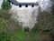 Door in the fortification of medieval castle in Celje