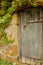 Door into the garden into Medieval castle