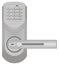 Door handle with combination lock