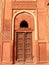 Door in Jahangiri Mahal, Agra Fort, Uttar Pradesh, India