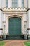 Door of Louisiana`s Old State Capitol, in Baton Rouge, Louisiana