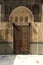 Door in the Madrasa Bou Inania, in Fez, Morocco