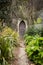 Door of Malahide Castle and Gardens. Ireland