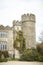 Door of Malahide Castle and Gardens. Ireland