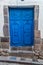 Door of an old colonial house in Cuzco