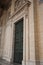 Door in Pantheon monument in Paris