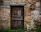 Door in Poffabro, North East Italy