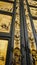 The door relief details of st. giovanni baptistry in florence