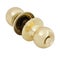 Door round handle-latch in gold color for interior doors