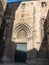 The Door of Saint Ivo. Cathedral Of The Holy Cross And Saint Eulalia In Barcelona, Spain