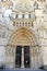 Door of the spiers -Portail des flÃ¨ches- of the Cathedral of Saint Andre, Bordeaux Gironde France