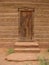 Door and Steps of Historic Fruita Schoolhouse