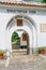 The door to the courtyard of the Cherepish Monastery.