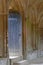 Door to Lacock Abbey Cloisters