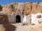 Door to Matmata underground house