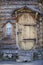 Door and window of a wooden house