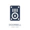 Doorbell icon. Trendy flat vector Doorbell icon on white background from smart home collection