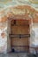 Doors on the arcades around the Church of Our Lady of Jerusalem on Trski Vrh in Krapina, Croatia