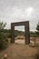 The doors of Llentia on the island of Ibiza