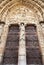 Doors of Notre Dame de Paris cathedral, France