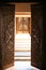 Doors open to enter historic Paigah tombs