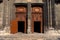 Doors and porch of Chambery\'s cathedral