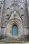 Doors of Saint Ronan church in Locronan