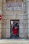 Doorway in the ancient city gates of Zadar, Croatia