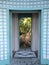 Doorway, view of Mangroves, Vizcaya Museum and Gardens, Miami, FL