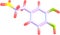 Dopamine molecule isolated on white