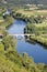 Dordogne river at Domme village