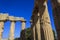 Doric Colonnade of the Greek Temple E at Selinus in Selinunte - Sicily, Italy