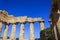 Doric Colonnade of the Greek Temple E at Selinus in Selinunte - Sicily, Italy